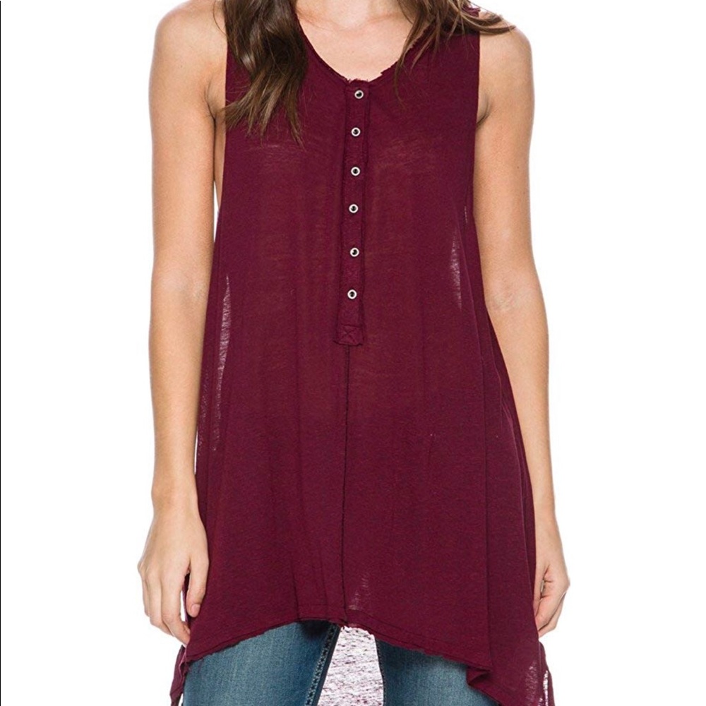 NWT 🏷 Free People Union Henly Tank Top Sz S